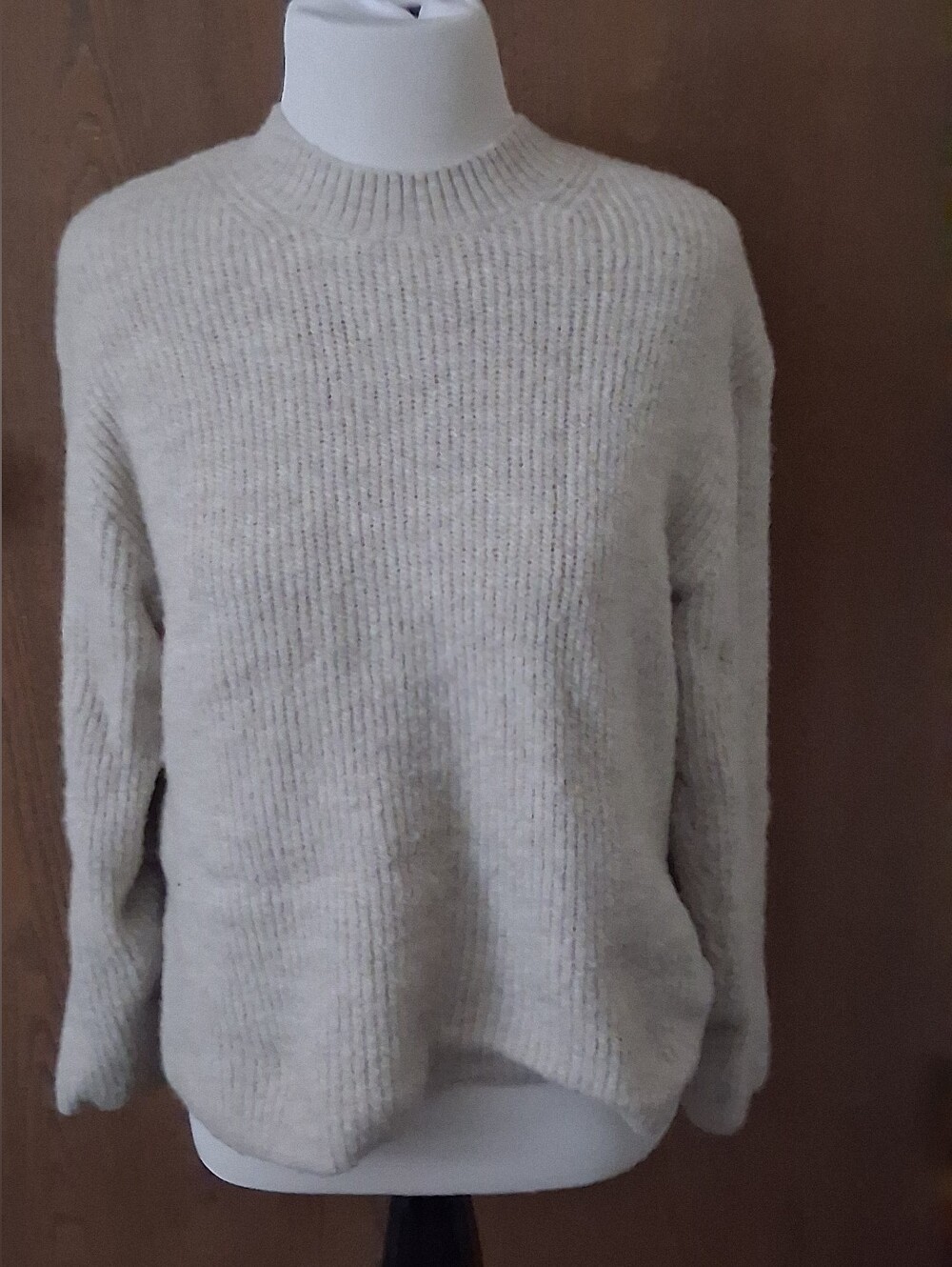 H&M Cozy Ribbed Crewneck Sweater